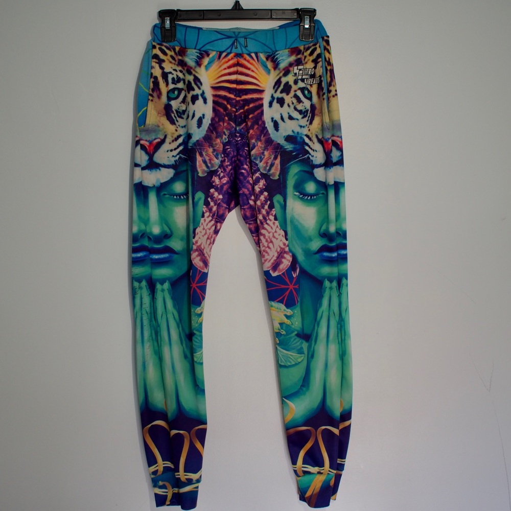Electro Threads: Power & Peace Unisex Joggers